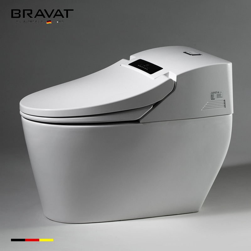 Bồn cầu thông minh cao cấp Bravat C21152W-3-VP