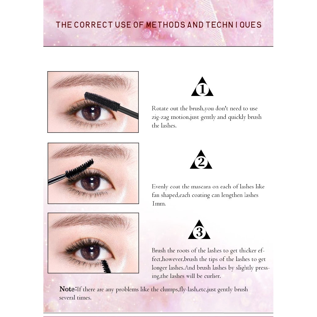 Mascara chuốt mi cong dày chuyên nghiệp chống thấm nước 8g