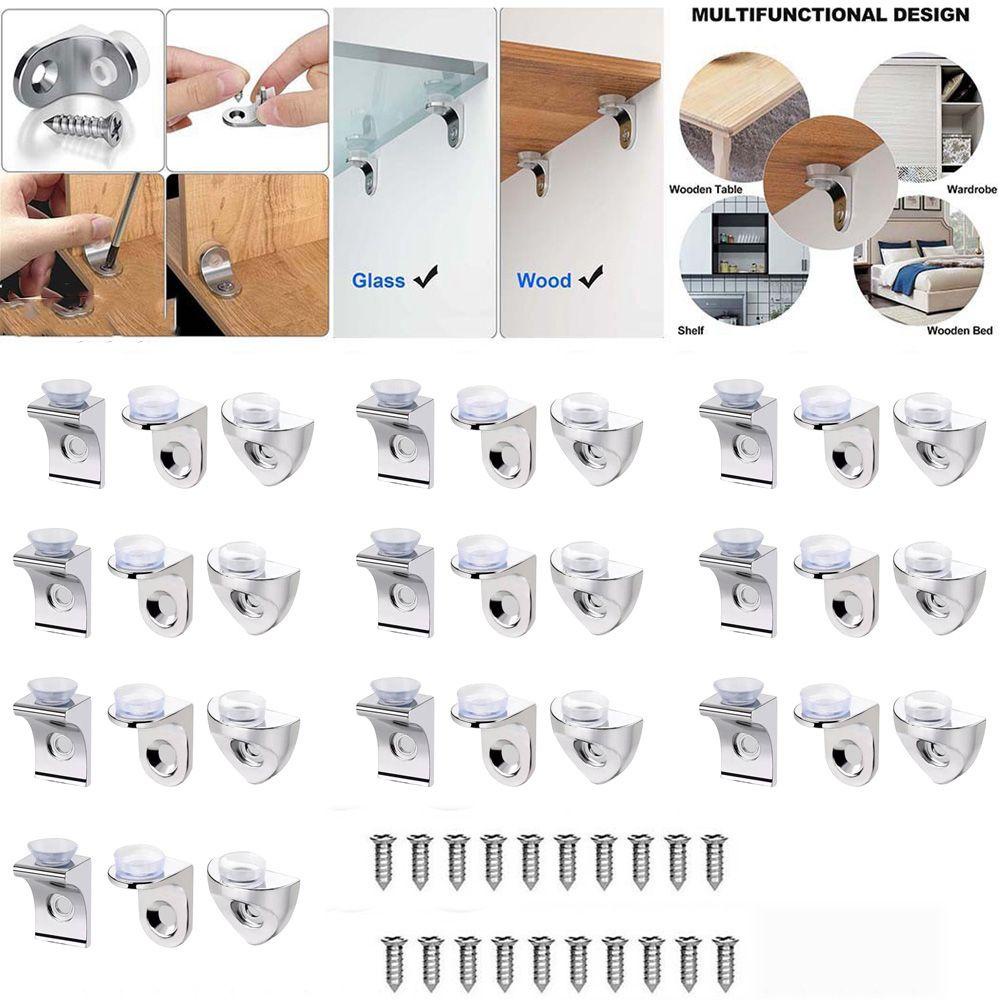 Set 10 Đế Giác Hút Gắn Góc Tủ Nhà Bếp Chịu Lực Tốt