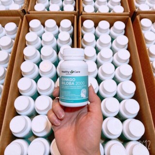 viên uống bổ não ginko biloba 2000mg của úc lọ 100 viên