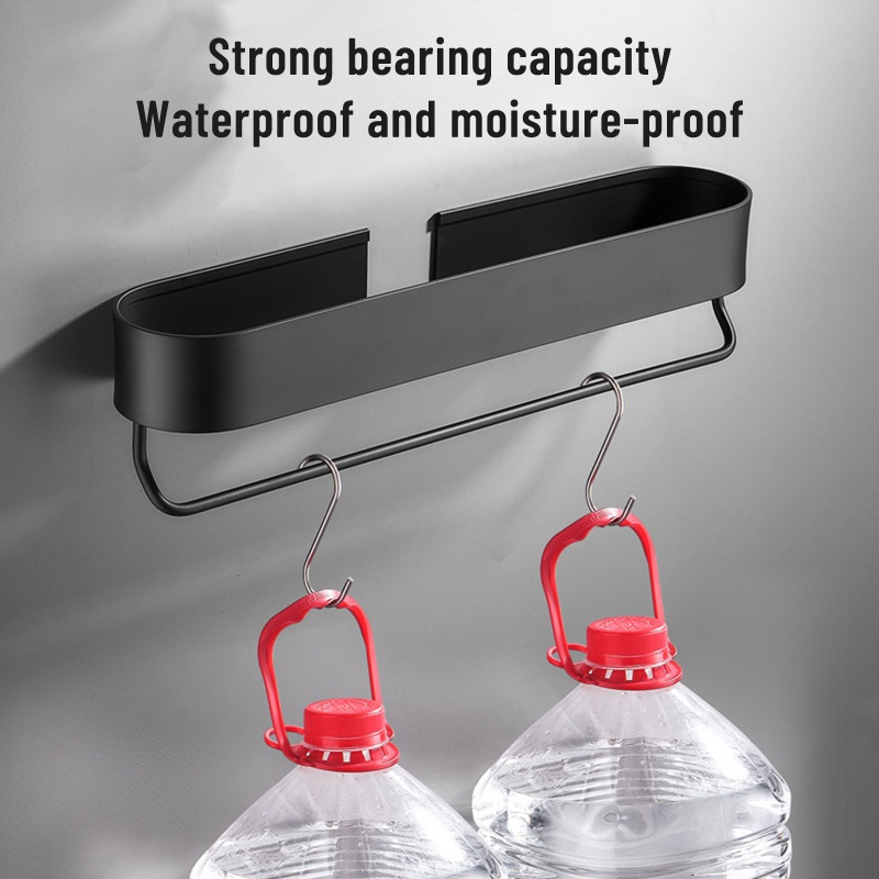 QQ Giá Đỡ Dầu Gội 2 Trong 1 Gắn Tường Tiện Dụng Cho Phòng Tắm / Nhà Bếp