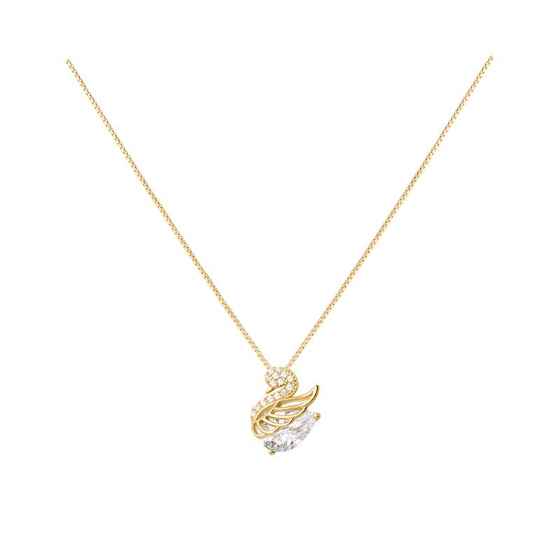 1 Vòng cổ Mặt Thiên Nga Nhỏ Xinh Thời Trang Cho Nữ