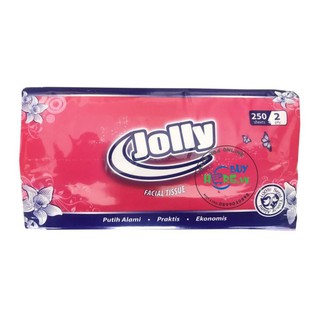 Khăn giấy lau mặt Jolly 250 tờ 2 lớp