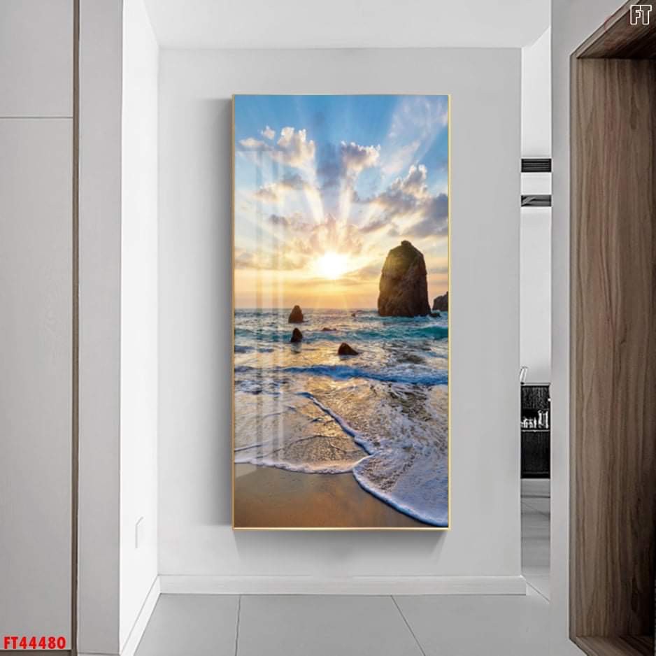 Tranh tráng gương 5D- Mẫu tranh đứng siêu hot, mang cả thiên nhiên vào nhà- giá tận xưởng thấp nhất thị trường