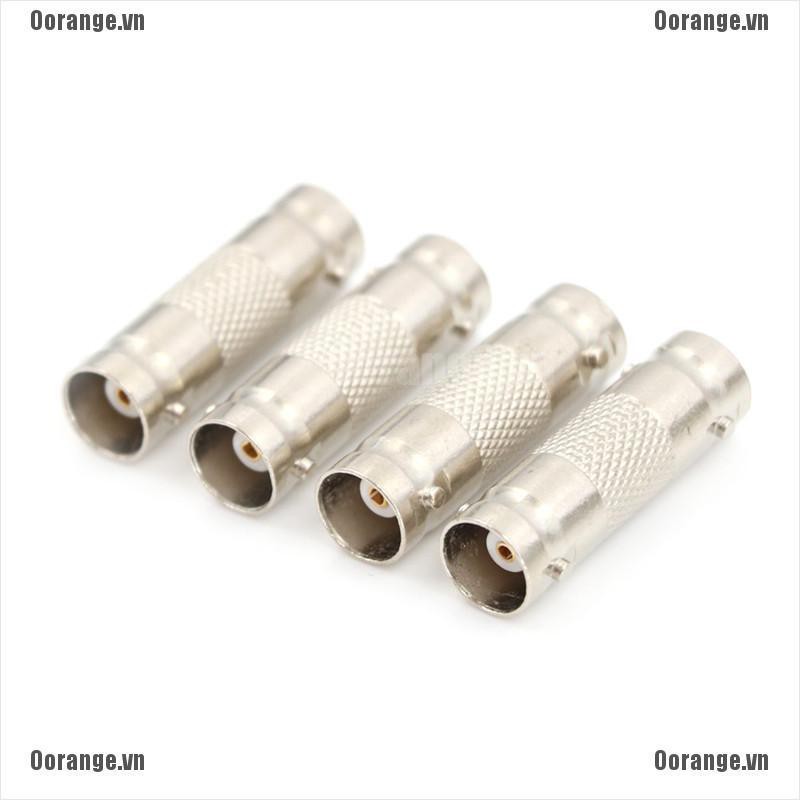 Bộ 4 Đầu Nối BNC Màu Bạc Chuyên Dụng
