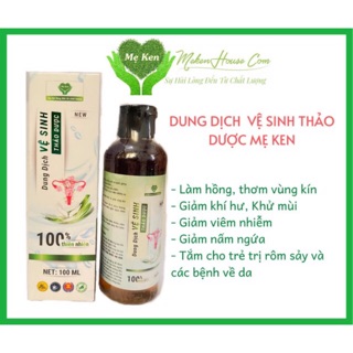 DUNG DỊCH VÊ SINH MẸ KEN [Đánh bay mùi hôi, hết viêm, hết ngứa…100% thiên nhiên]