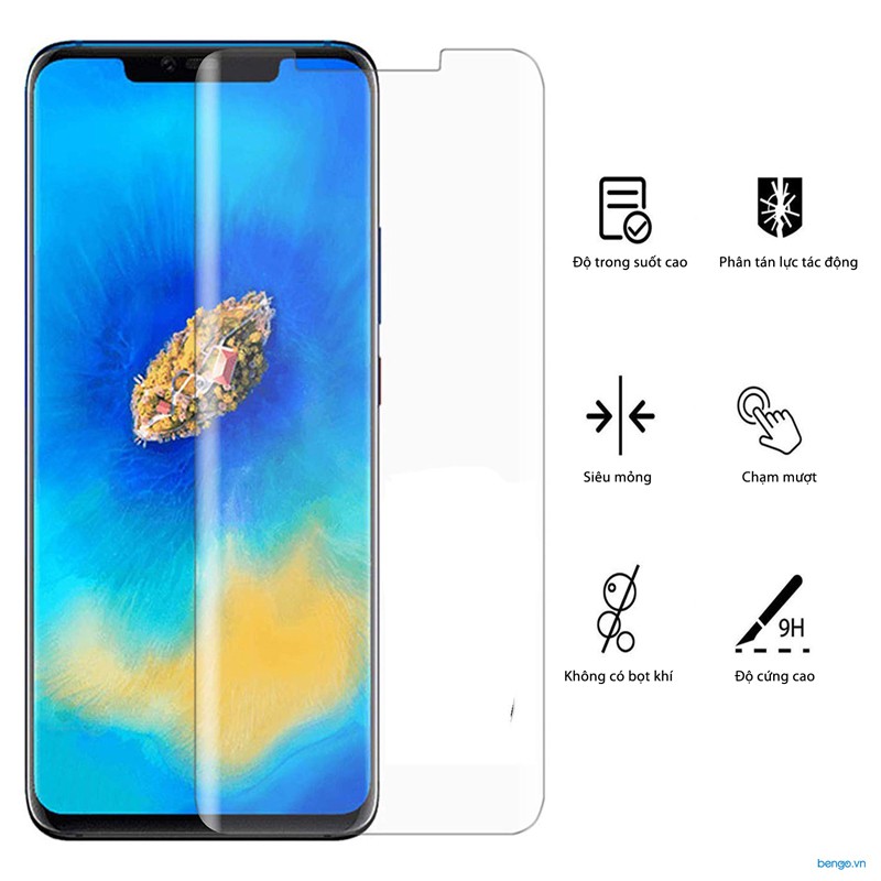 Kính cường lực LG V30, V30 Plus, V40, V50 full keo UV màn hình 3D cao cấp