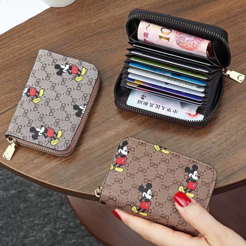 Ví mini đựng thẻ bỏ túi nhiều ngăn dễ thương phong cách Hàn Quốc giá rẻ LUKADO VN36