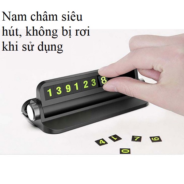 Bảng Ghi Số Điện Thoại Ô Tô Khi Dừng Đỗ - Thẻ Ghi Số Điện Thoại Ô Tô Khi Dừng Đỗ Gắn Taplo Ô Tô