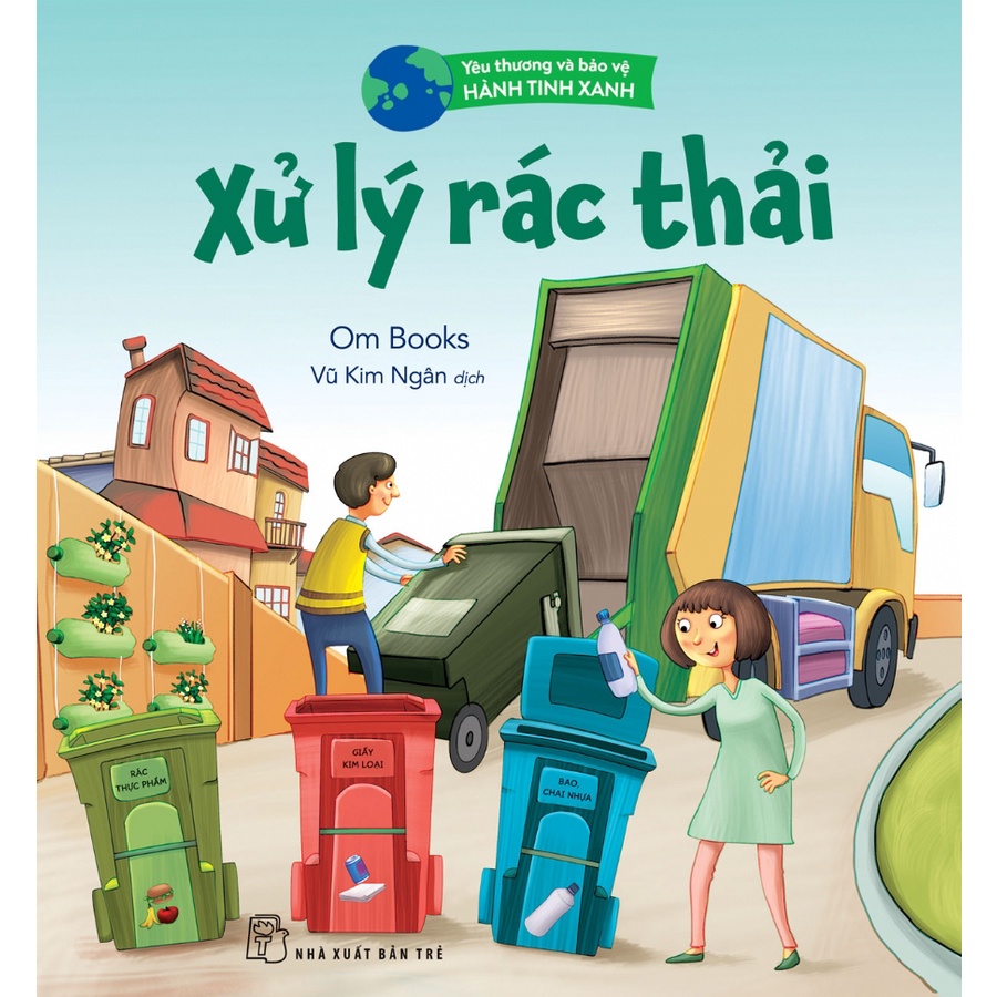 Sách NXB Trẻ - YTVBVHTX. Xử lý rác thải