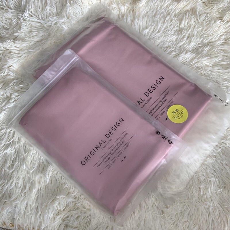 Bộ Ga Giường Kèm Vỏ Gối Cotton Lụa 60s Siêu Mềm Mịn - Bộ 3 Món Gồm Ga Trải Giường Tặng Kèm 2 Vỏ Gối Cotton Lụa