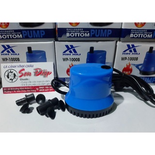Máy bơm hút đáy 360 độ (8W). Bơm chìm hút cặn bể cá