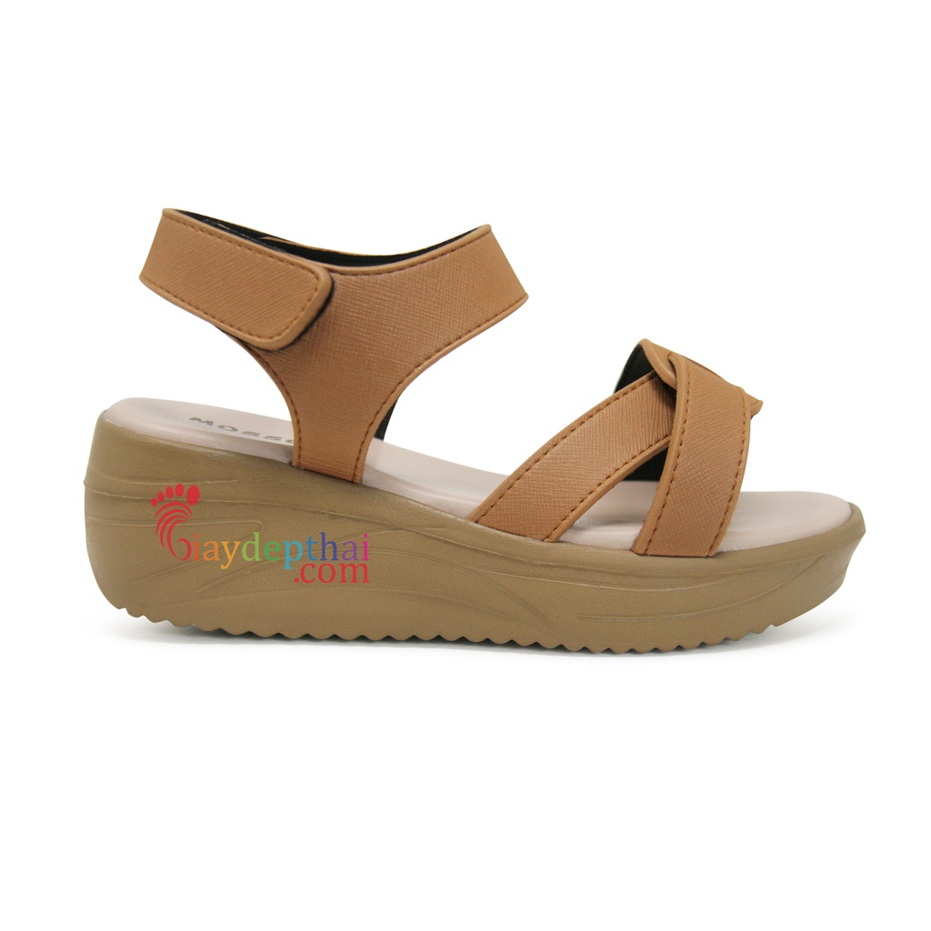 Giày Sandal nữ đế xuồng cao 5 phân Thái Lan Mossono CN3W