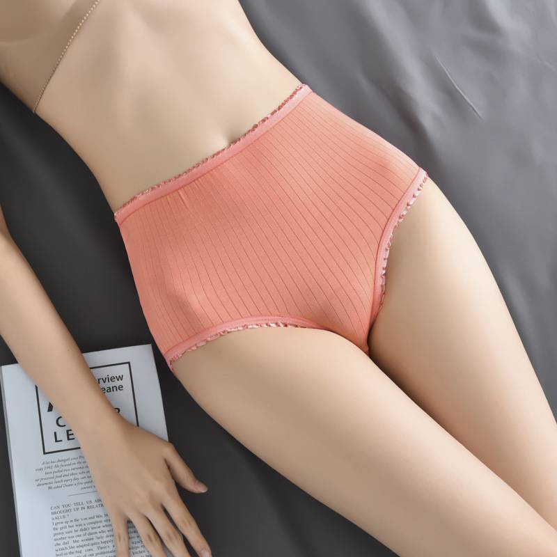 Set 1 Quần Lót Lưng Cao Thoải Mái Cho Phụ Nữ Trung Niên
