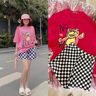 Đồ bộ đùi nữ ngố ngắn lửng đồ mặc nhà bộ đi chơi dạo phố đẹp dễ thương