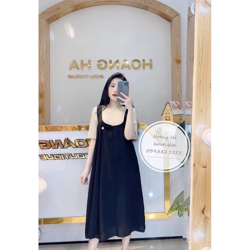 Váy bầu đẹp dáng suông thời trang(kèm áo)