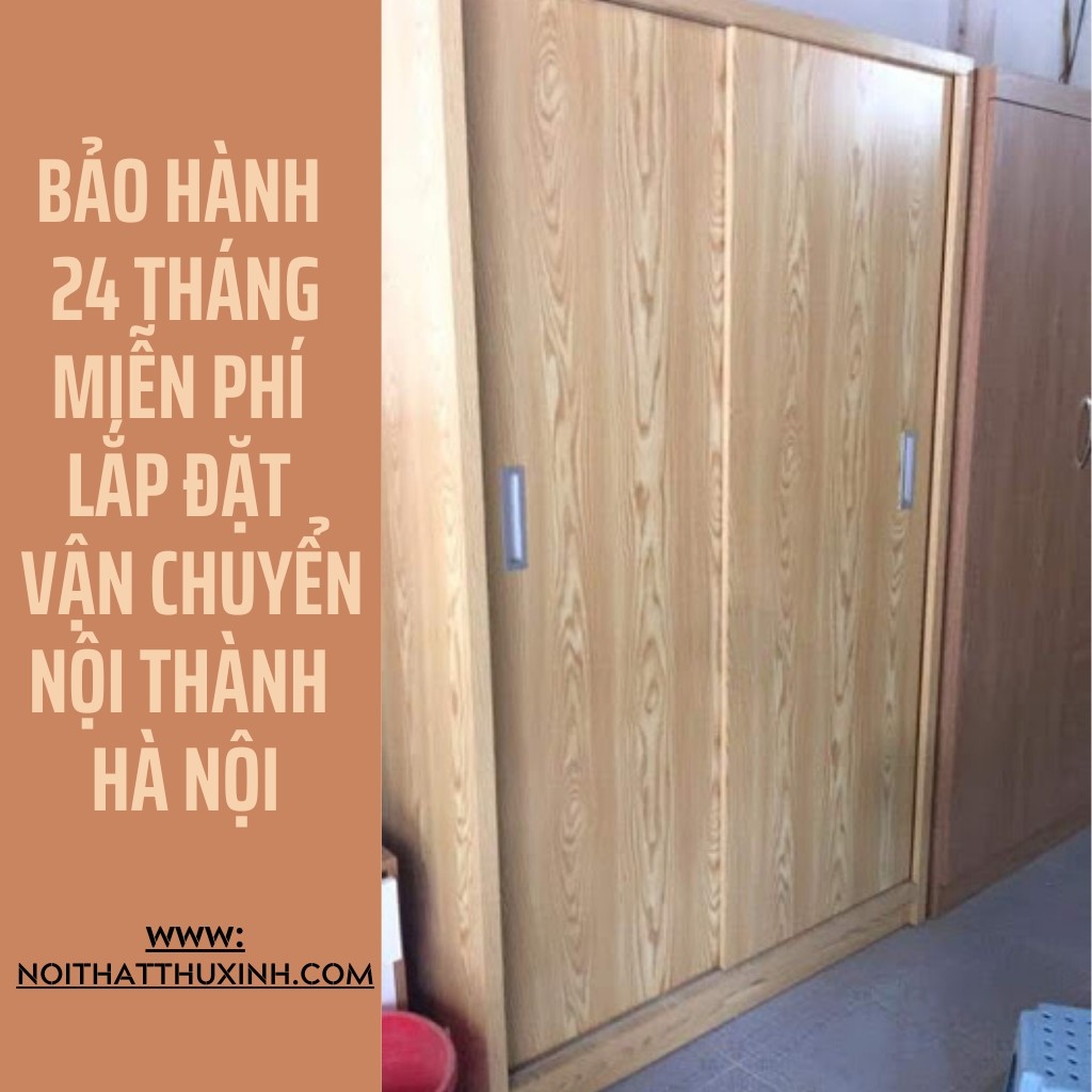 Tủ quần áo gỗ công nghiệp tủ quần áo cánh lùa được ưa chuộng