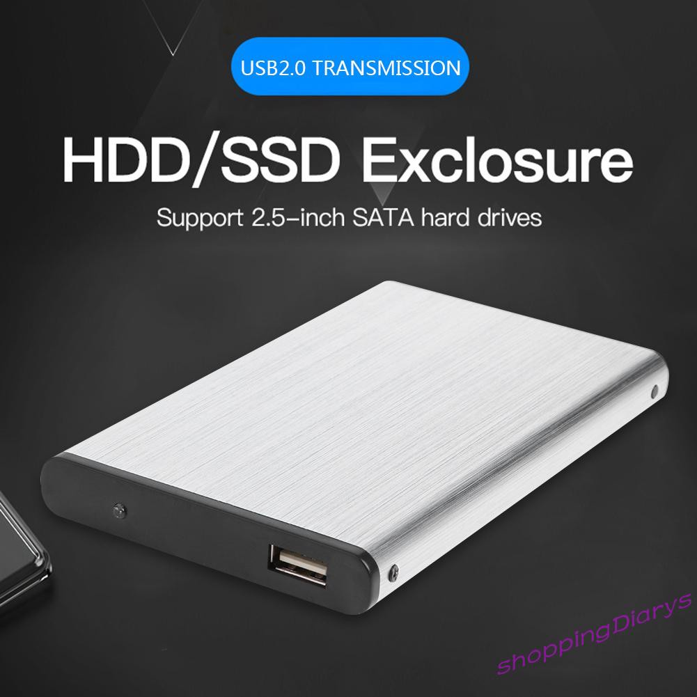 Hộp Đựng Ổ Cứng Ngoài Usb 2.0 10tb 2.5 Inch Sata Hdd Ssd