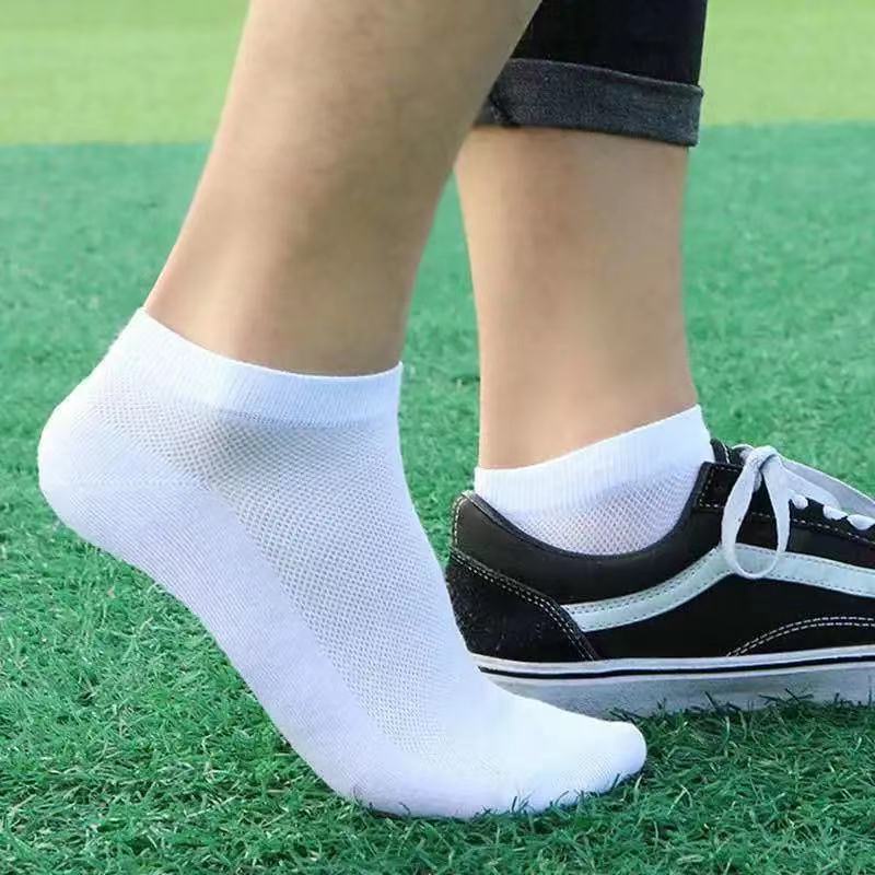 Vớ ngắn cổ chân thông hơi dành cho nam mỏng nhẹ