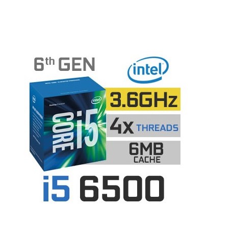 CPU Intel Core i5-6500 3.2 GHz / 6MB / HD 530 Graphics / Socket 1151