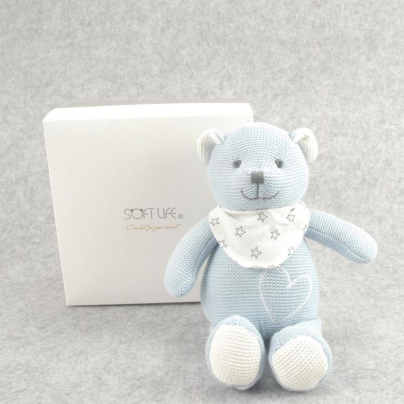 Gấu bông len cho bé chính hãng Softlife hàng cao cấp Babybear