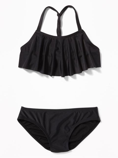 Bikini 2 mảnh xuất khẩu cho bé gái Oldnavy , UV100protect ONBG01 AMGOBET kèm hình thật