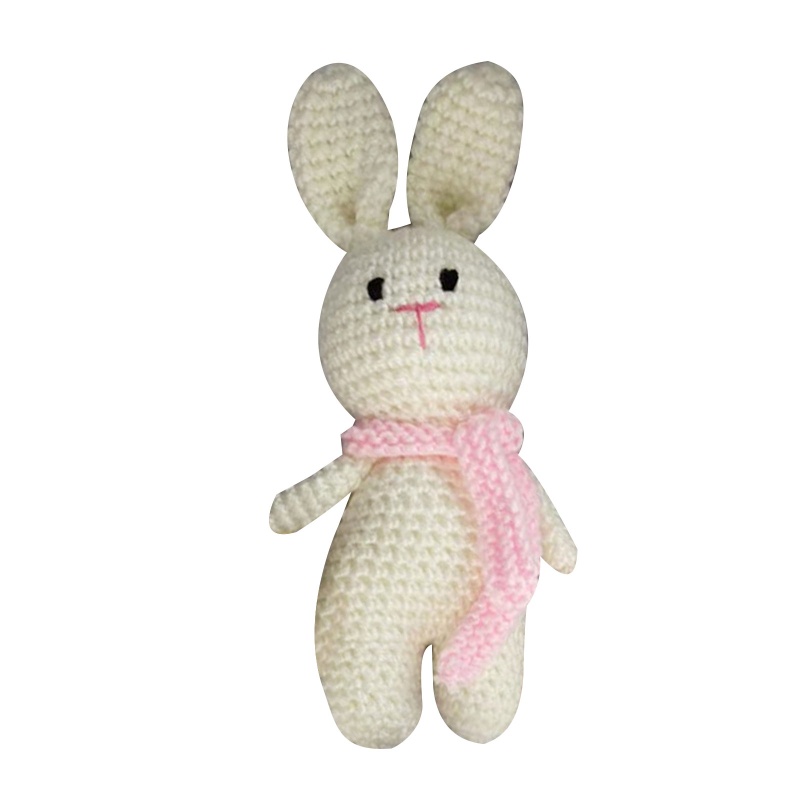 Lục Lạc Vải Đan Móc Hình Thỏ Thân Thiện Với Môi Trường