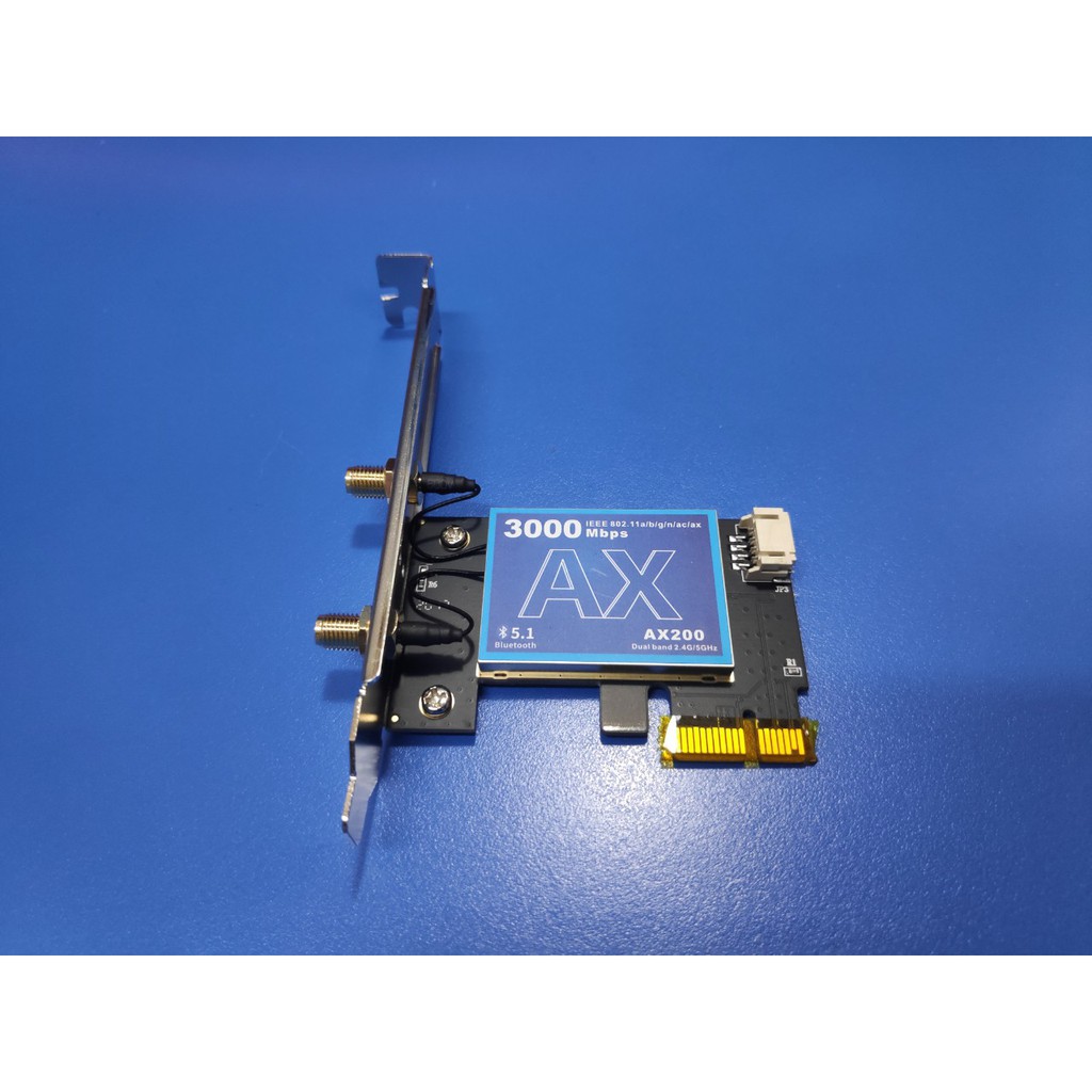 card wifi ax200 + anten Asus 10dbi kèm bo lùn cho case nhỏ | BigBuy360 - bigbuy360.vn