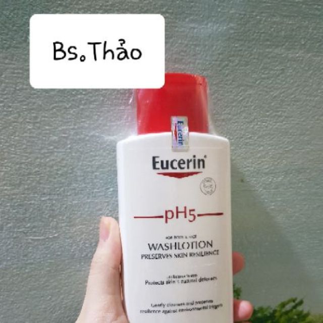 (CHÍNH HÃNG) Sữa tắm dành cho da nhạy cảm PH5 EUCERIN