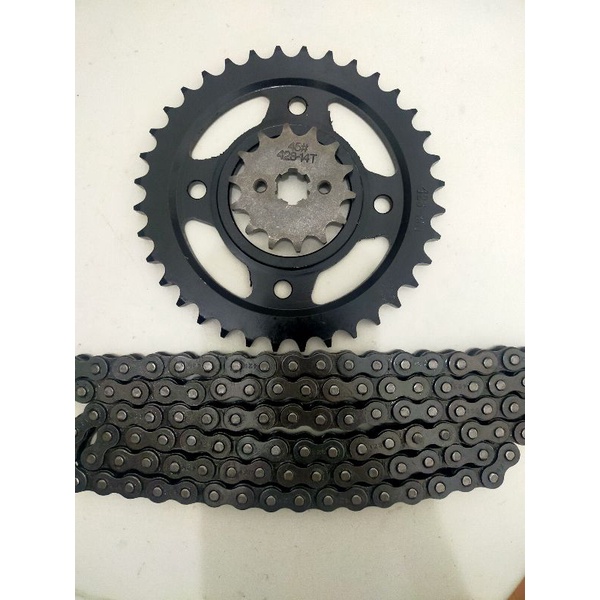 Nhông sên dĩa đen Wave RS, Wave s100, wave s110, wave alpha, wave lớn,...