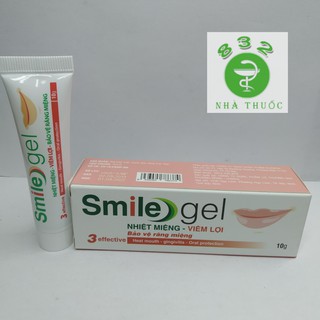 Smile gel nhiệt miệng viêm lợi tuýp 10g