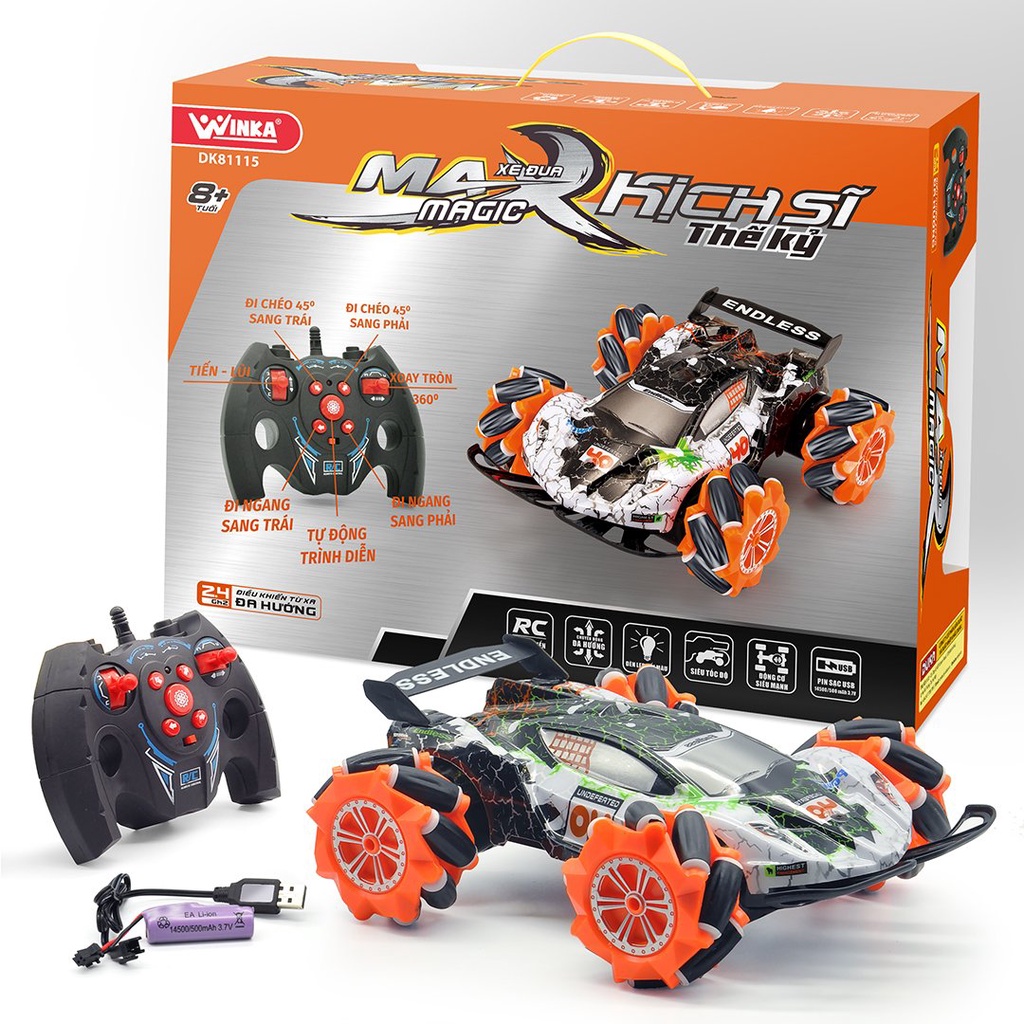 Đồ Chơi DuKa: Max Magic Hoang Đê  Trình Diễn + Xe Đua Địa Hình Quai Thu Vô Địch + Xe Đua Max Magic Kịch Sĩ  ( Phan loai)