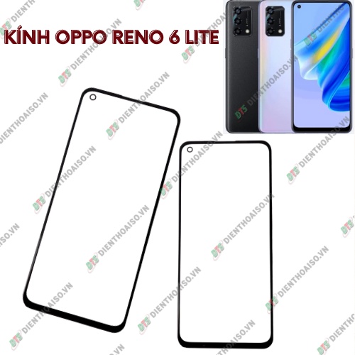 Kính oppo reno 6 lite (kính ép)