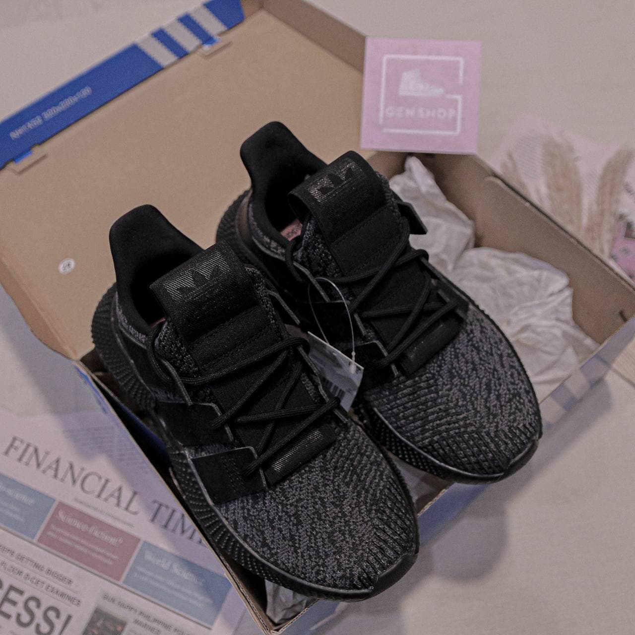 [Có sẵn] [Giá hủy diệt] [Ảnh thật] Giày Adidas Prophere - AQ0510 - All Black