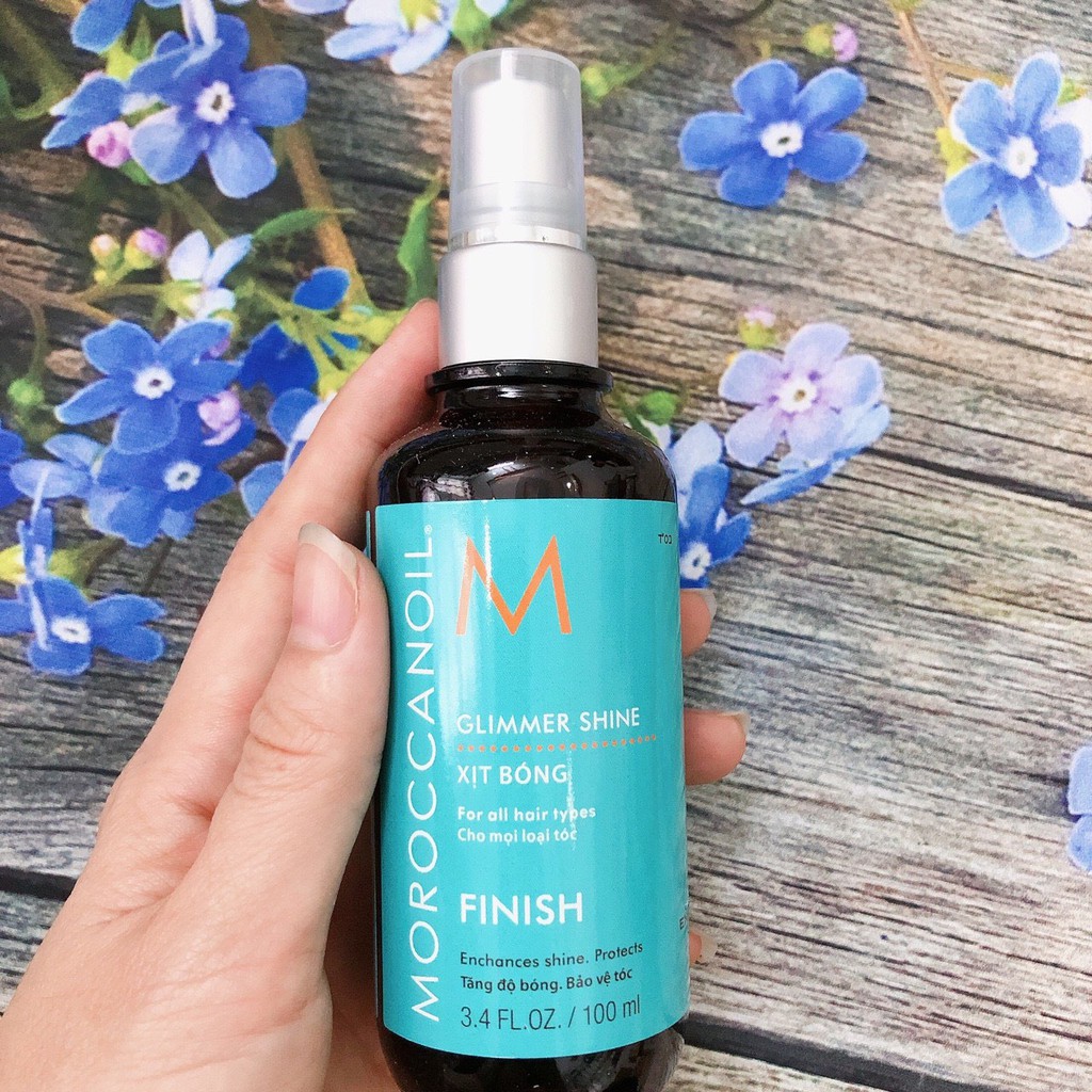 Xịt bóng Moroccanoil GLIMMER SHINE Finish 100ml ( New 2021 )