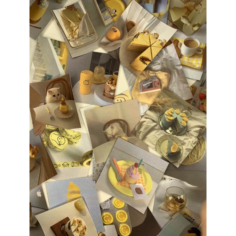 Aesthetic Sticker Set - 40 tấm