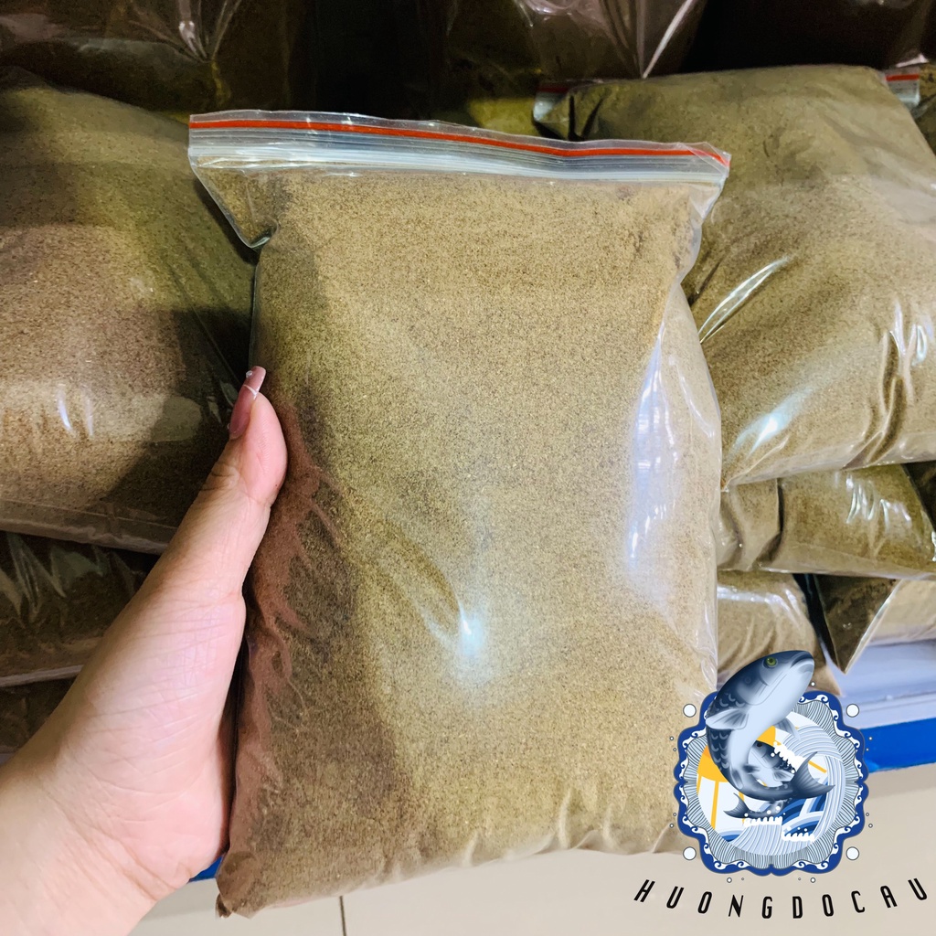 CÁM CÁ 20% 30% ĐẠM LÀM MỒI CÂU CỰC NHẬY Cargill 1kg chuyên chép, rô, trắm lớn