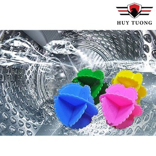 Bộ banh giặt quần áo siêu sạch cao cấp (loại nhỏ) và Bộ 6 banh giặt sạch quần áo (loại lớn) - Huy Tưởng