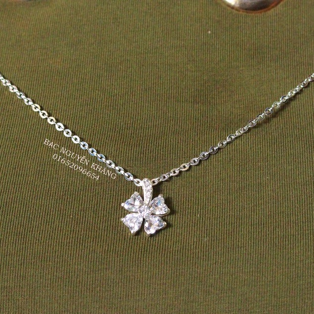 DÂY CHUYỀN CỎ 4 LÁ, BẠC TA, BẠC NGUYỄN KHÁNG