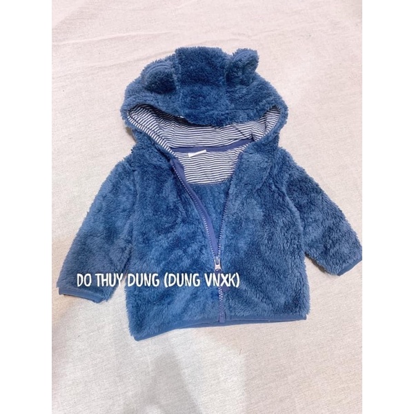 Áo khoác lông bé trai