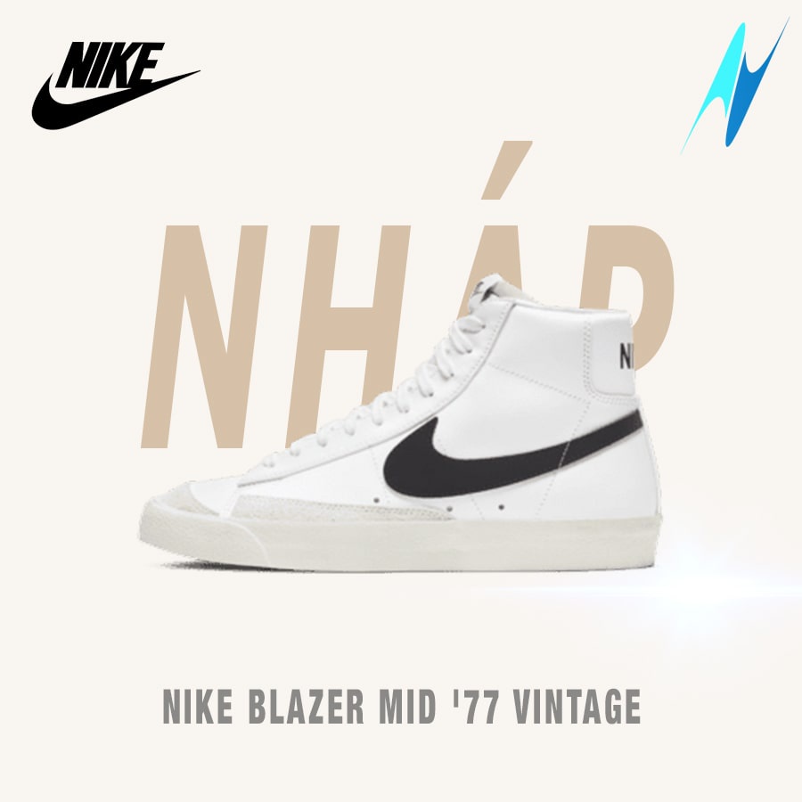 Giày Nike Blazer Mid ’77 Vintage  - DA4086-100 chính hãng 100%