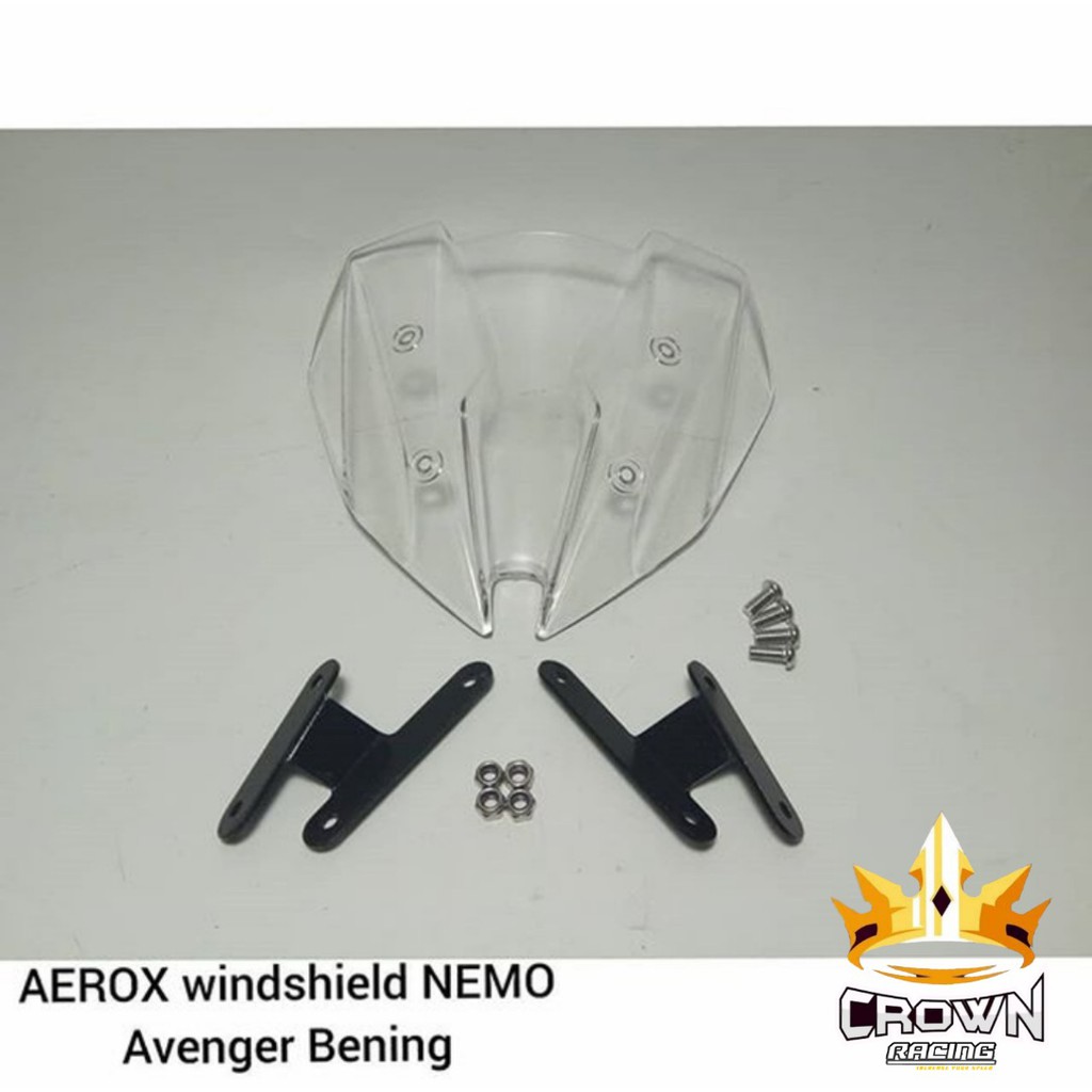 Kính Chắn Gió Chuyên Dụng Cho Xe Nemo Avenger Aerox 155