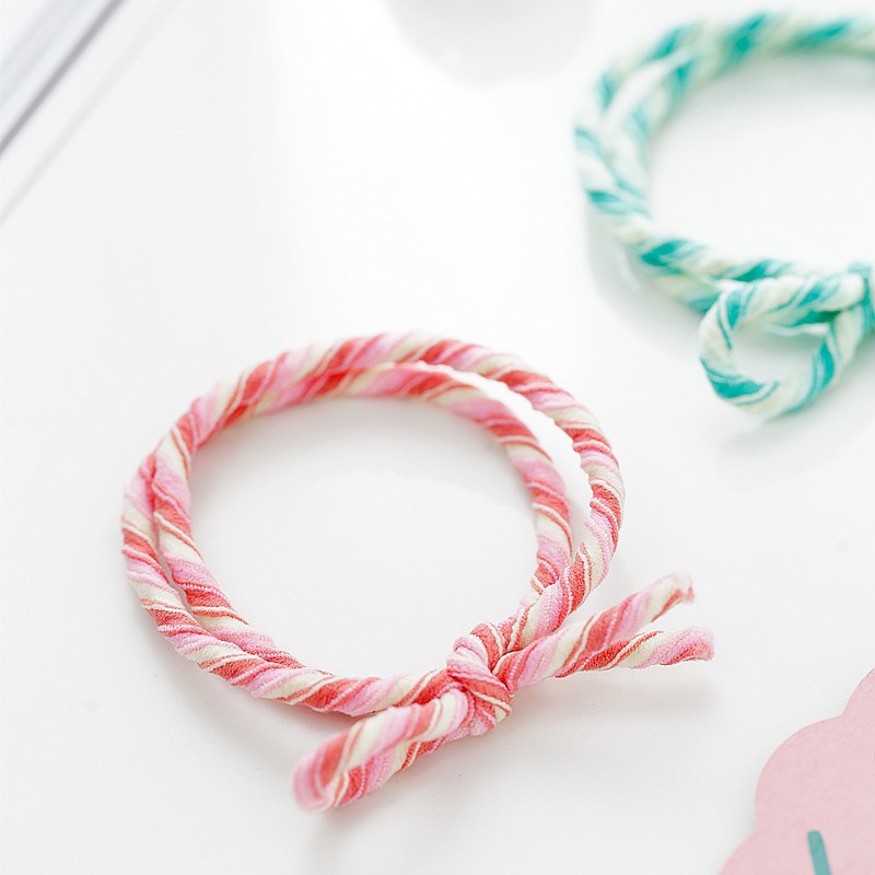 Dây Buộc Tóc Nhiều Lớp Hình Que Kem B445