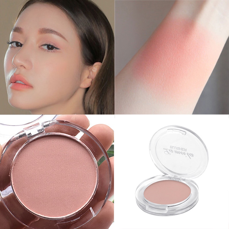 Phấn Má Hồng 6 Màu Tùy Chọn Chống Nước Lâu Trôi Tiện Dụng