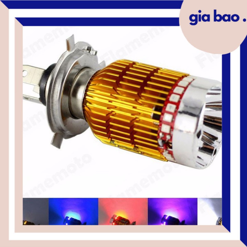 Đèn pha H4 7 màu