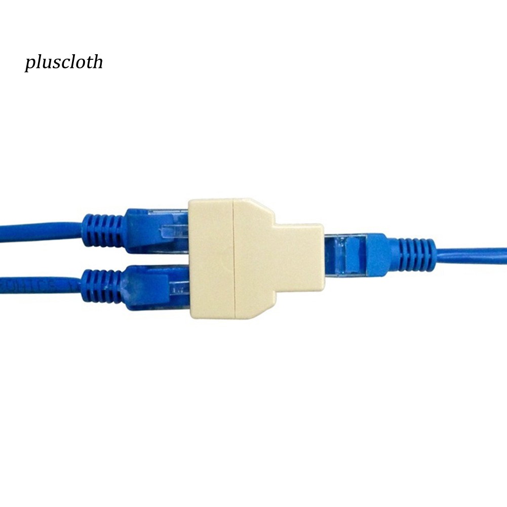 Đầu Chia Mạng Lan 1 Sang 2 Cổng Cat6 / 5 / 5e Rj45 Lan Ethernet