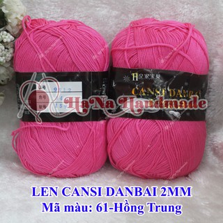 Len Cansi (52k/cuộn/125g +- 5%) 2mm