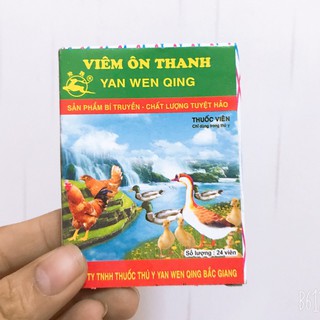 1 hộp viêm ôn thanh cho gà