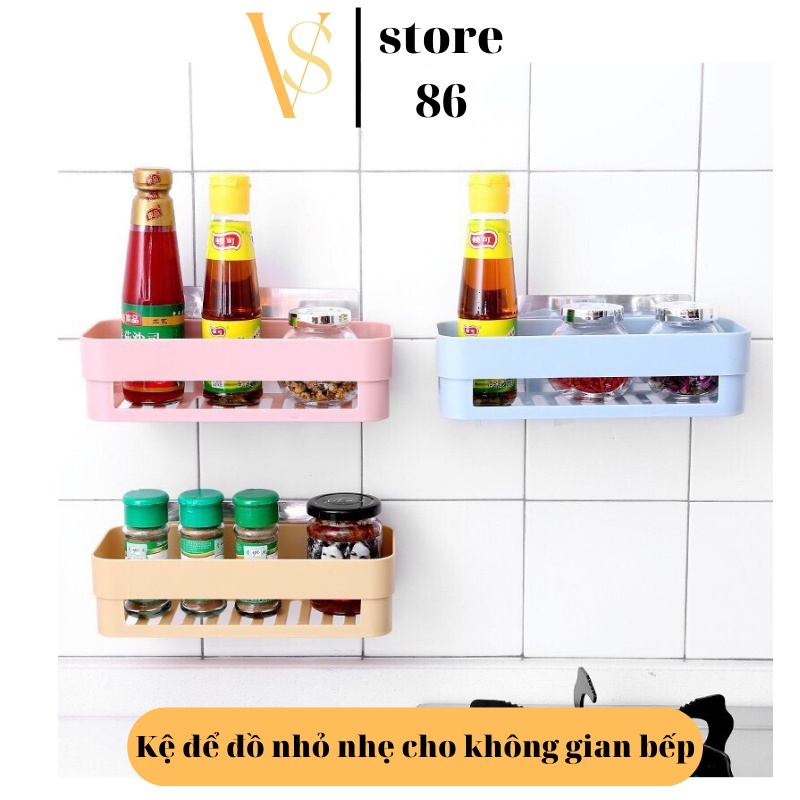 Kệ Đựng Đồ Phòng Tắm, Nhà Bếp Đa Năng Chất Liệu Nhựa Dẻo Cực Hot