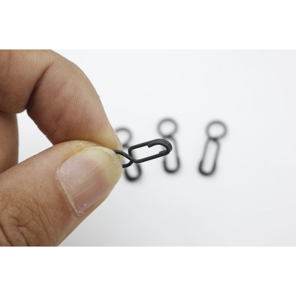 Set 30 Phụ Kiện Câu Cá Đầu Tròn Màu Đen